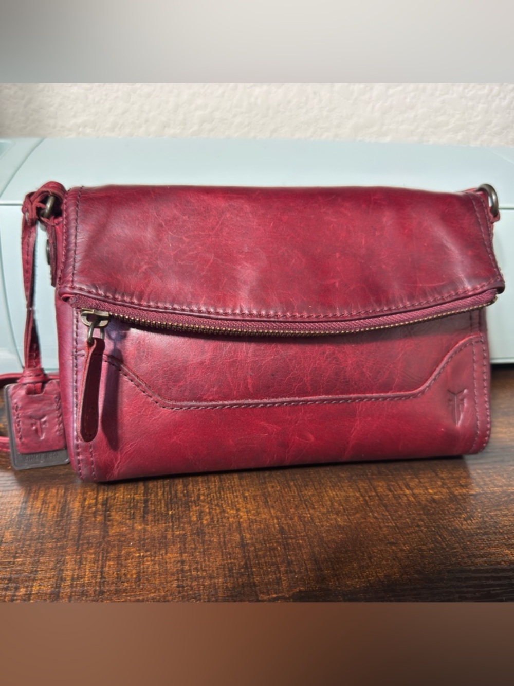 Frye Melissa Foldover Crossbody Bag